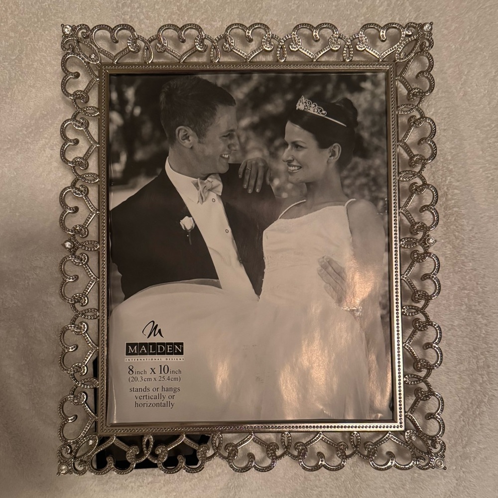 Malden Silver Baroque Picture Frame